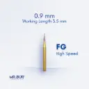 FINISHING CARBIDE TAPER FLAT END