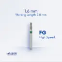 FG STANDARD TAPER FLAT END