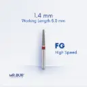 FG FINE TAPER FLAT END